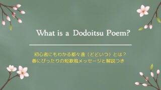 都々逸(どどいつ)とは?